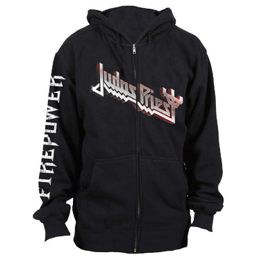 JUDAS PRIEST - FIREPOWER / ZIP / HOODIE / SWEATSHIRT / MEN'S