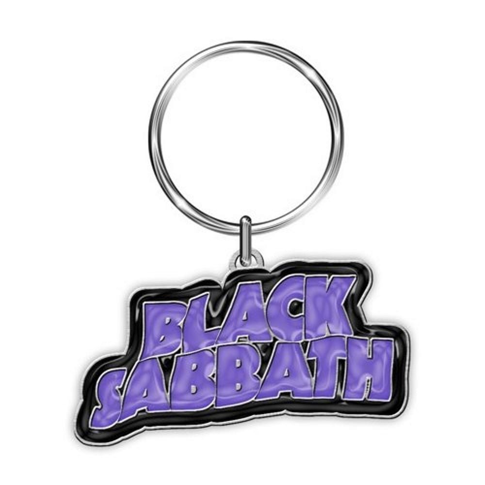 BLACK SABBATH - LOGO / メタル・キーチェイン