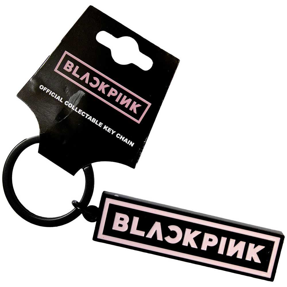 BLACKPINK ブラックピンク - Logo / キーホルダー 【公式