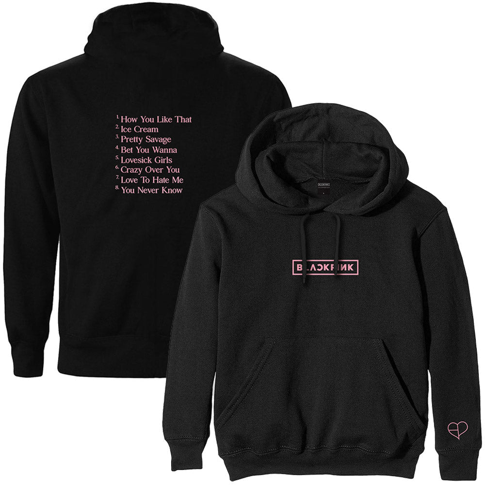 BLACKPINK ブラックピンク - The Album Tracklist / バックプリント