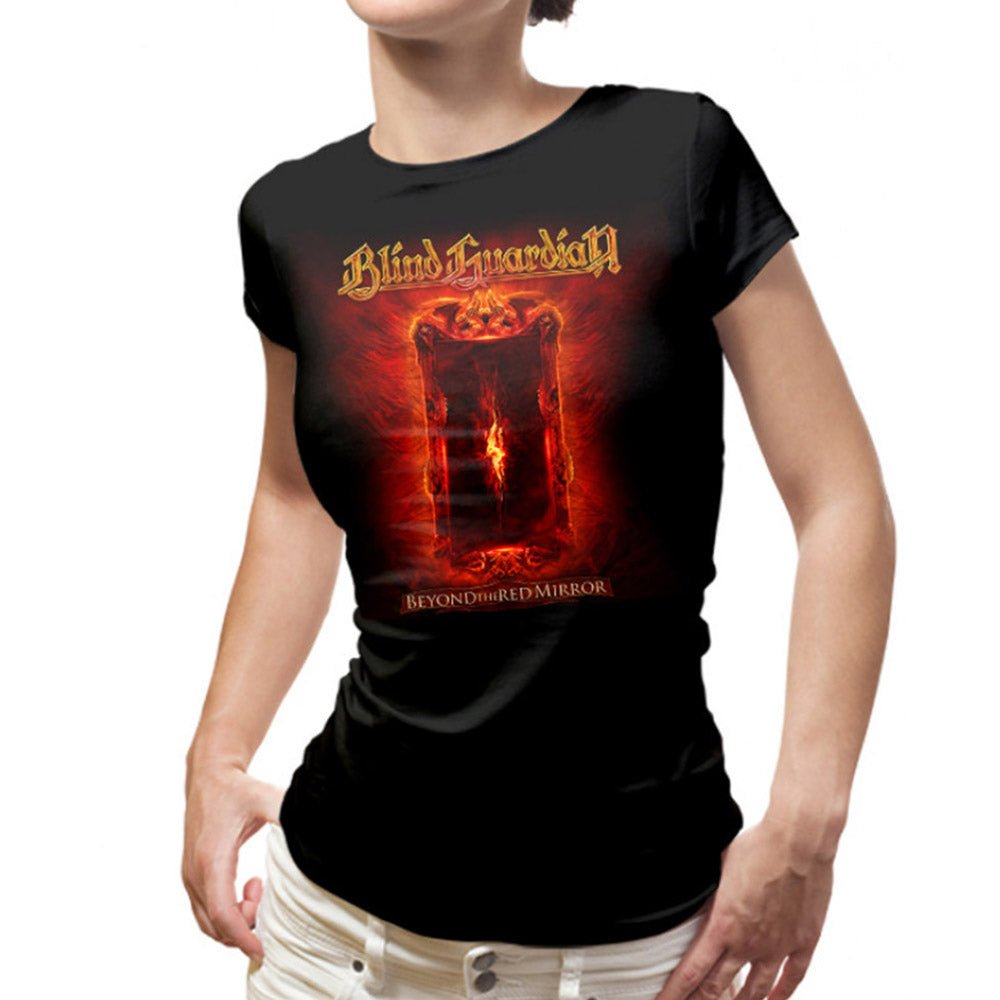 BLIND GUARDIAN ブラインドガーディアン - BEYOND THE RED MIRROR 2015 TOUR DATES / バックプリントあり / Tシャツ / レディース｜公式ライセンス商品｜PGS
