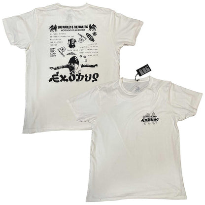 BOB MARLEY - (追悼 45周年 ) - Exodus Tracklist / オーガニックコットン / バックプリントあり