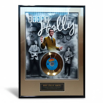 BUDDY HOLLY - Not Fade Away 50th Anniversary / GOLD DISC / 限定 / ヴィンテージ
