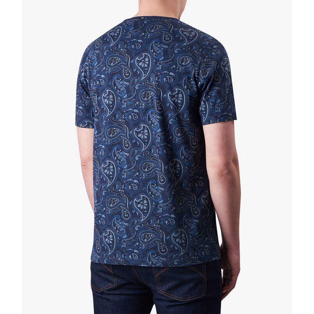 
                  
                    PRETTY GREEN プリティーグリーン - SS TURNBULL ペイズリー クルーネック / Tシャツ / メンズ
                  
                