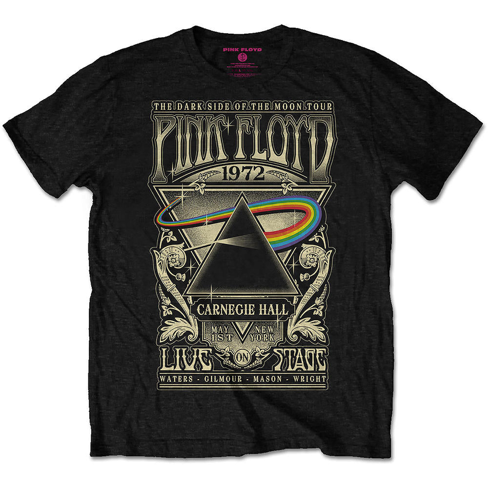 PINK FLOYD ピンクフロイド (結成 60周年 ) - LIVE AT CARNEGIE HALL / Tシャツ / メンズ 【公式 / オフィシャル】
