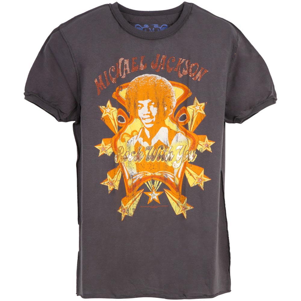 MICHAEL JACKSON マイケルジャクソン (伝記映画 2025年 公開 ) - ROCK WITH YOU / Amplified（ ブランド ） / Tシャツ / メンズ 【公式 / オフィシャル】