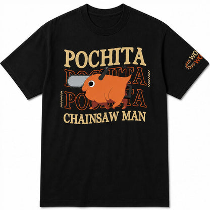 CHAINSAW MAN - Pochita Vintage Logo