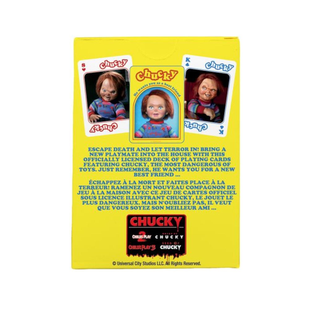 CHILD'S PLAY チャイルドプレイ - CHUCKY PLAYING CARDS / トランプ｜公式ライセンス商品｜PGS