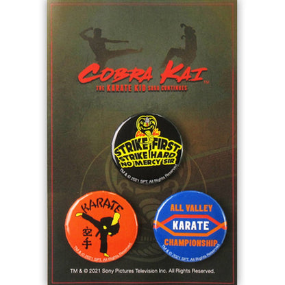 COBRA KAI - 缶バッジ  2nd / 3種セット