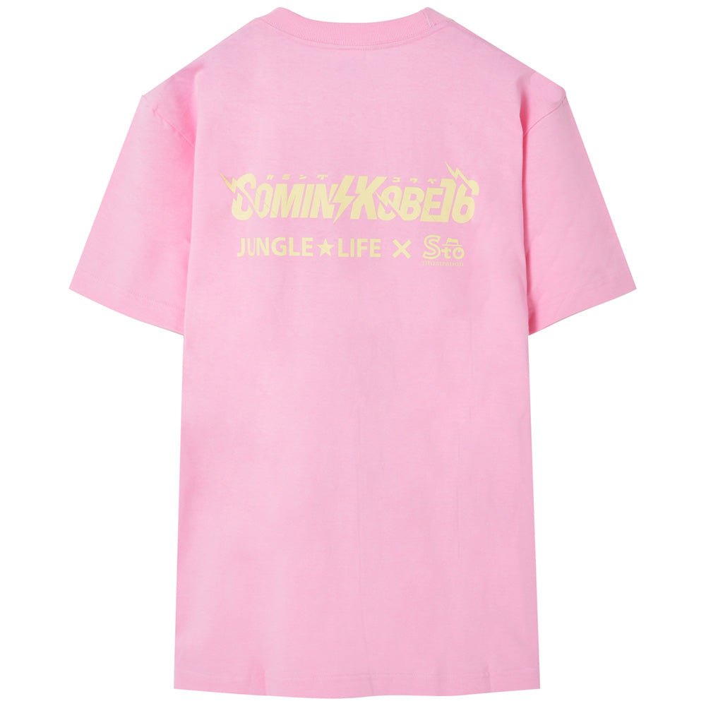 COMING KOBE カミングコウベ - COMIN'GKOBE×JUNGULE☆LIFE / バックプリントあり / Tシャツ / メンズ｜公式ライセンス商品｜PGS