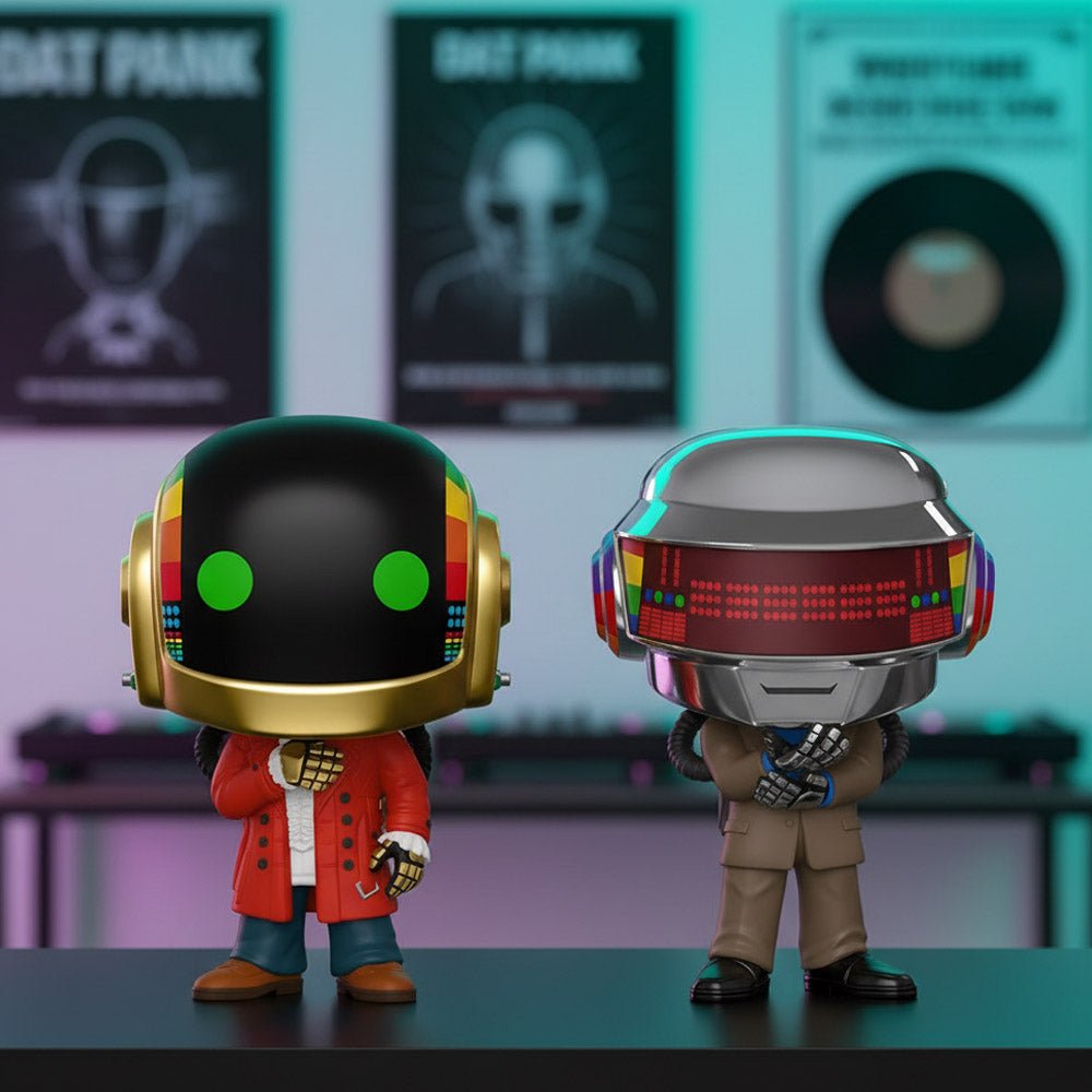 【予約商品】 DAFT PUNK ダフトパンク - Discovery Era Funko Pop! Vinyl Figure 2 - Pack / フィギュア・人形｜公式ライセンス商品｜PGS