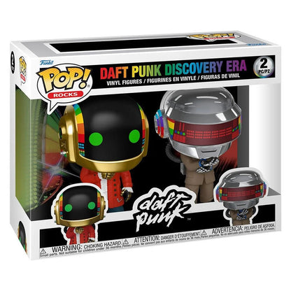 【予約商品】 DAFT PUNK ダフトパンク - Discovery Era Funko Pop! Vinyl Figure 2 - Pack / フィギュア・人形｜公式ライセンス商品｜PGS