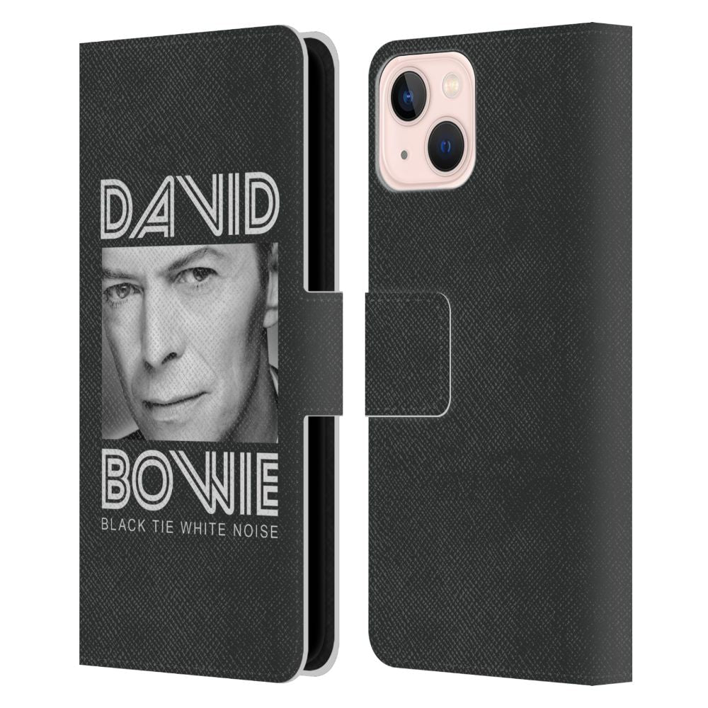 DAVID BOWIE - (追悼 10年 ) - Black Tie レザー手帳型