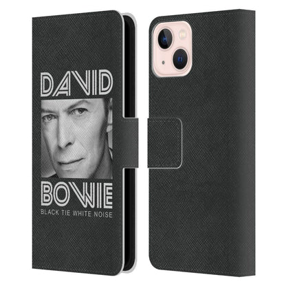DAVID BOWIE - (追悼 10年 ) - Black Tie レザー手帳型