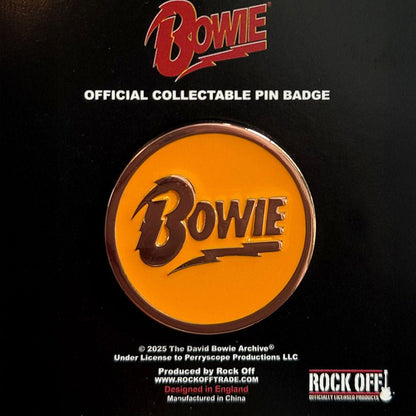 DAVID BOWIE｜バッジ｜公式ライセンス商品｜PGS