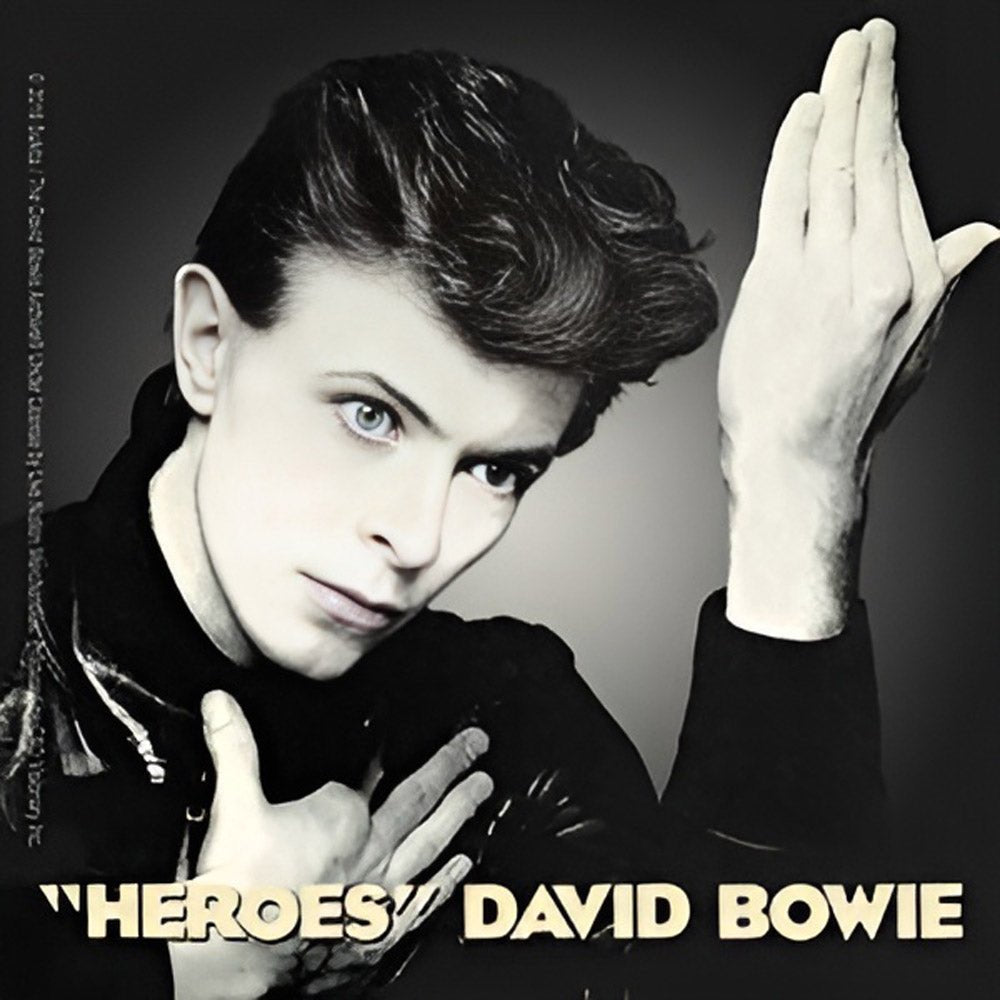 DAVID BOWIE デヴィッドボウイ (追悼 10年 ) - Heroes / ステッカー