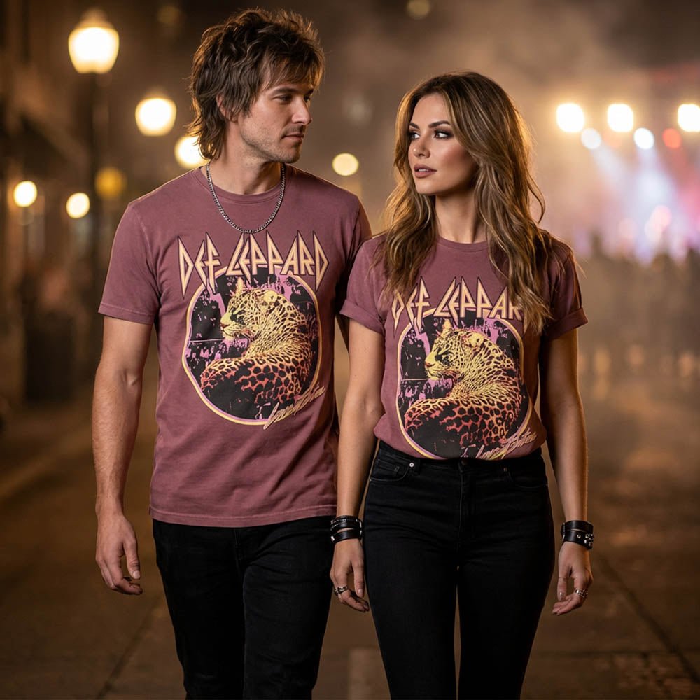 DEF LEPPARD デフレパード (デビュー 45周年 ) - Love Bites / Stone Wash / Tシャツ / メンズ｜公式ライセンス商品｜PGS