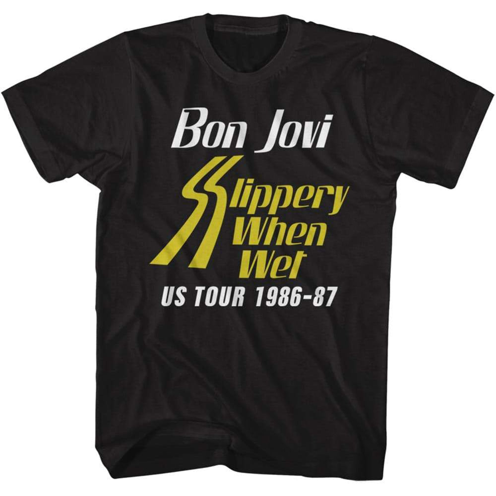 BON JOVI ボンジョヴィ - SSW TOUR / バックプリントあり / Tシャツ / メンズ