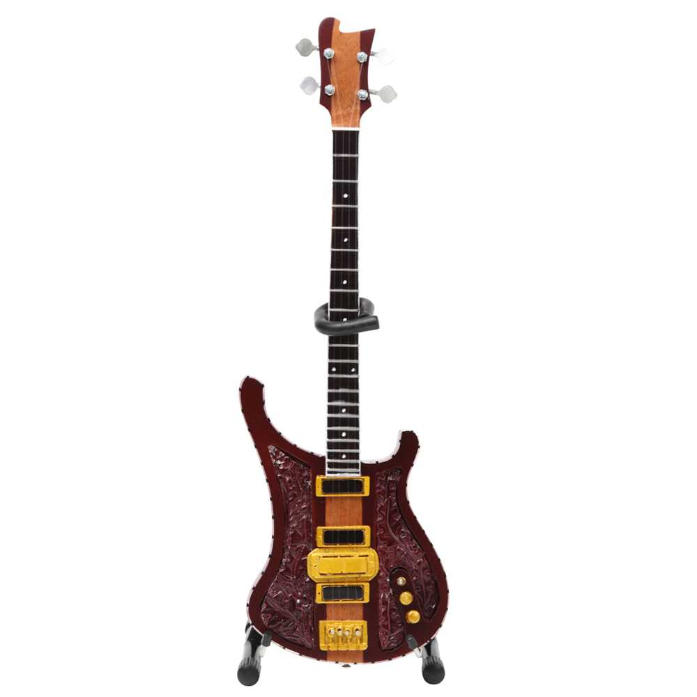MOTORHEAD モーターヘッド (結成 50周年 ) - LEMMY CARVED BASS / ミニチュア楽器 【公式 / オフィシャル】