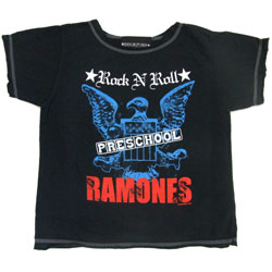 RAMONES ラモーンズ (来日 45周年 ) - KT DECON RAMONES ROCK / レア / Tシャツ / ベビー 【公式 / オフィシャル】