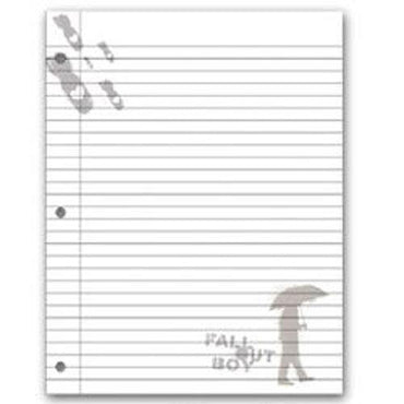 FALL OUT BOY (SUMMER SONIC 2025 Japan Tour) - LOVE BOMB SPIRAL NOTEBOOK / Rare / Notebook / Memo Pad