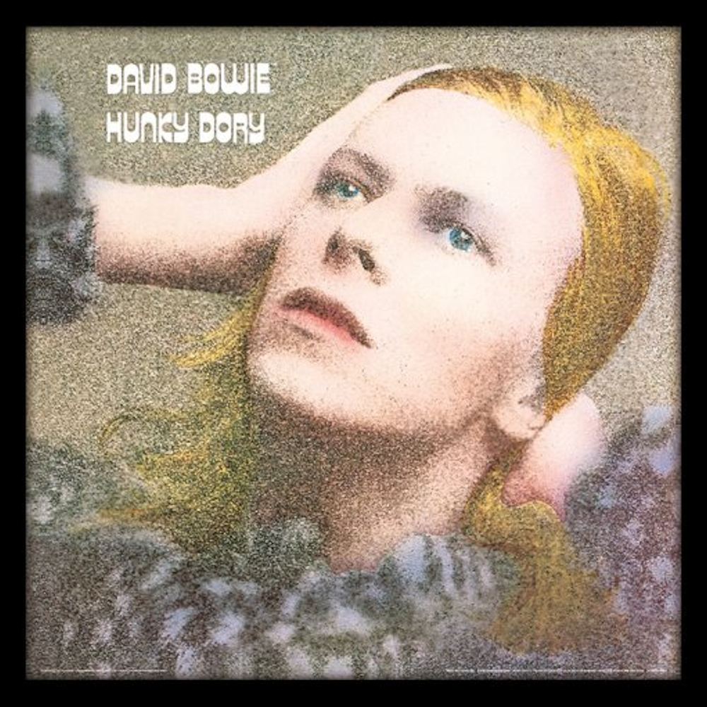 DAVID BOWIE - (没後 10年 ) - HUNKY DORY (アルバム・シリーズ額)