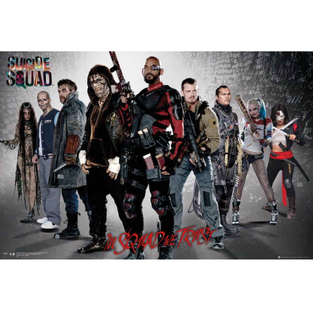 SUICIDE SQUAD - (公開 10周年 ) - （絶版ポスター）GROUP