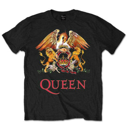 QUEEN クイーン (初来日50周年 ) - CLASSIC CREST / Tシャツ / メンズ 【公式 / オフィシャル】