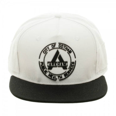 SUICIDE SQUAD - Arkham White Snapback / Cap / Men's