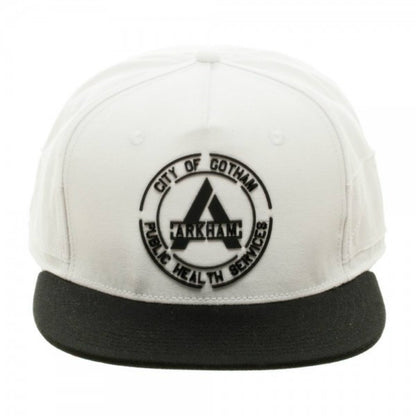 SUICIDE SQUAD - Arkham White Snapback / Cap / Men's