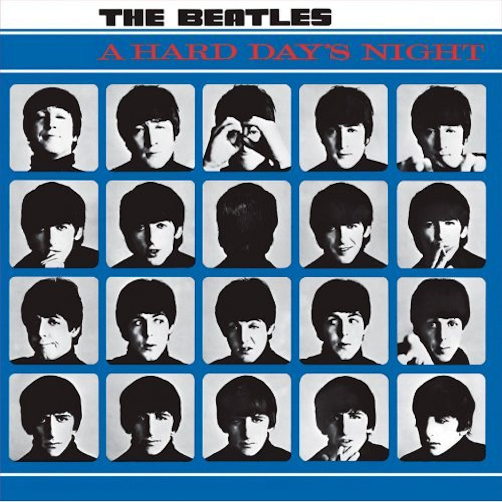 THE BEATLES - (来日 60周年 ) - HARD DAYS NIGHT WALL SIGN