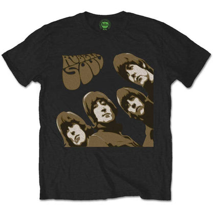 THE BEATLES ビートルズ (結成 65周年 ) - RUBBER SOUL SKETCH / Tシャツ / メンズ 【公式 / オフィシャル】