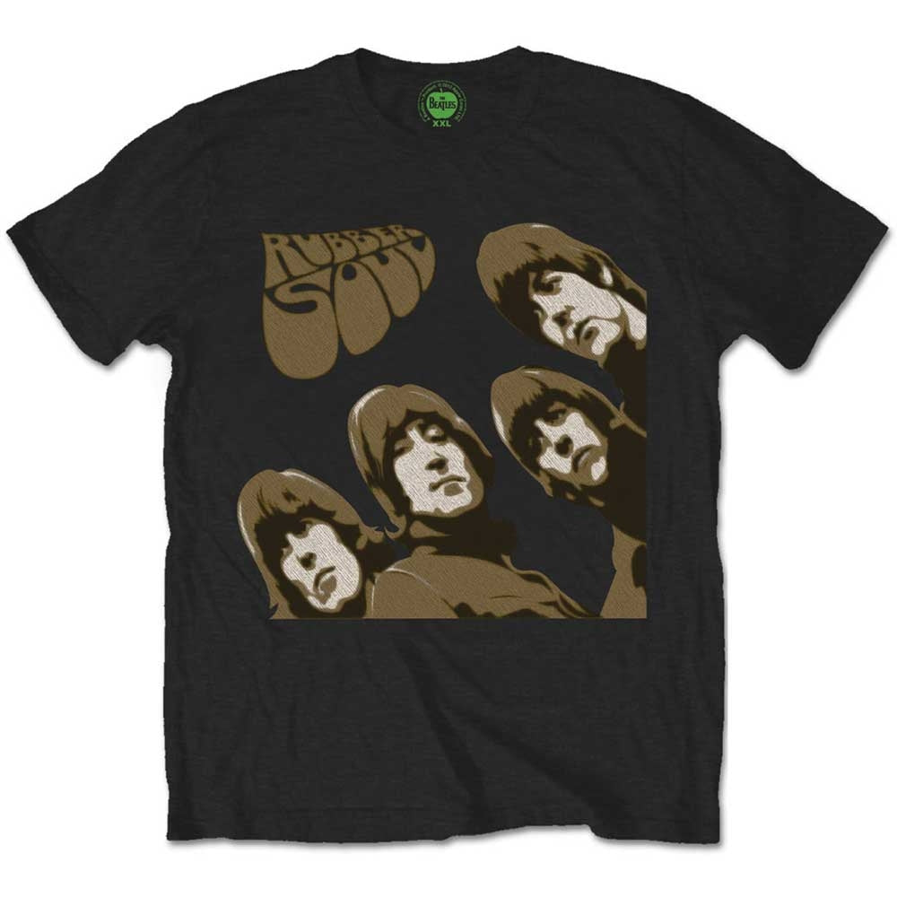 THE BEATLES ビートルズ (結成 65周年 ) - RUBBER SOUL SKETCH / Tシャツ / メンズ 【公式 / オフィシャル】