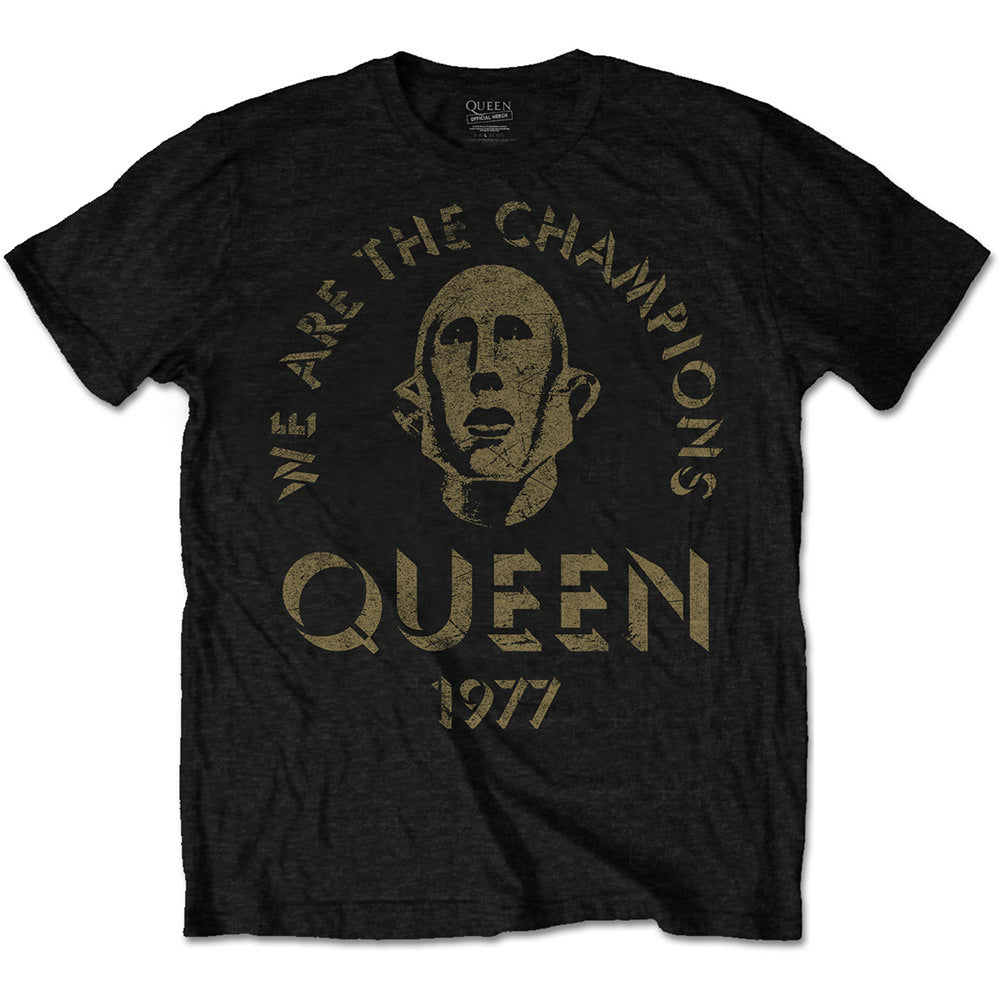 QUEEN クイーン (初来日50周年 ) - WE ARE THE CHAMPIONS / Tシャツ / メンズ 【公式 / オフィシャル】