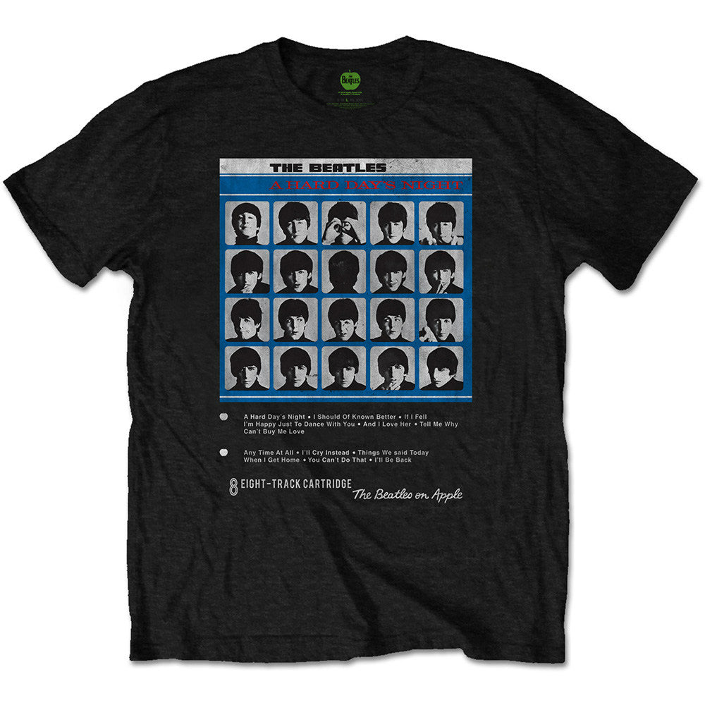THE BEATLES ビートルズ (結成 65周年 ) - HARD DAYS NIGHT 8 TRACK / Tシャツ / メンズ 【公式 / オフィシャル】