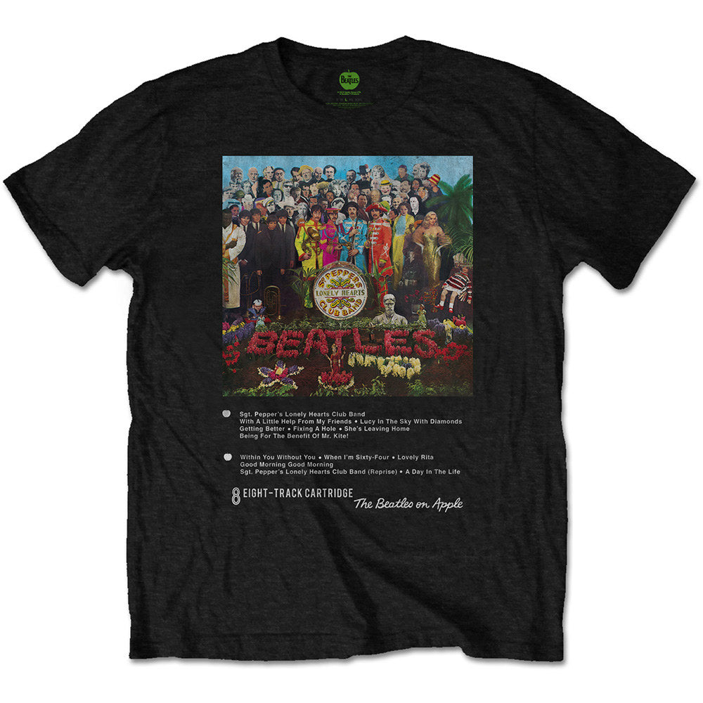 THE BEATLES ビートルズ (結成 65周年 ) - SGT PEPPER 8 TRACK / Tシャツ / メンズ 【公式 / オフィシャル】