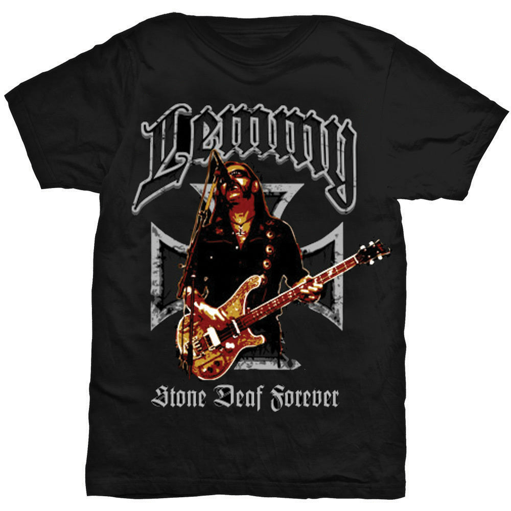 MOTORHEAD モーターヘッド (結成 50周年 ) - IRON CROSS STONE DEAF FOREVER / Tシャツ / メンズ 【公式 / オフィシャル】