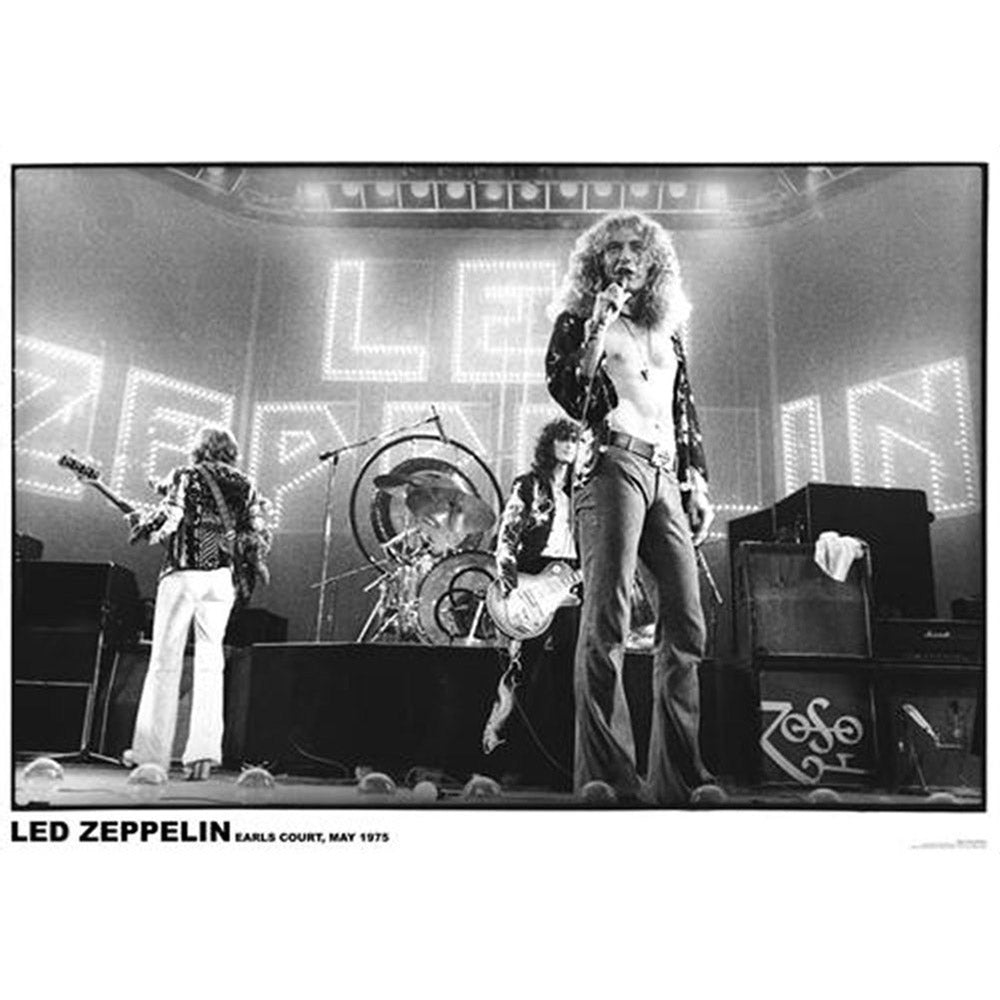 LED ZEPPELIN レッドツェッペリン (公式 映画公開 記念 ) - Earl's Court 1975 / ポスター 【公式 / オフィシャル】
