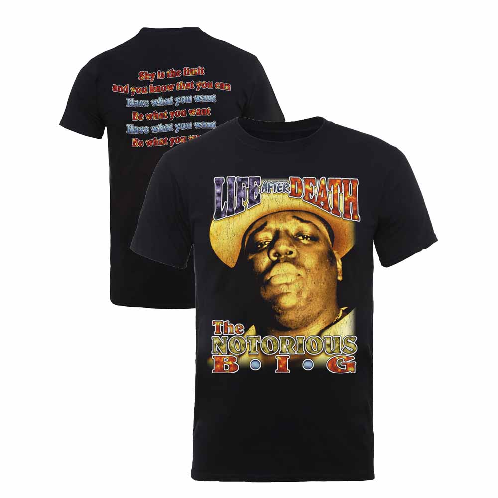 NOTORIOUS BIG ノートリアスBIG - LIFE AFTER DEATH / バックプリントあり / Tシャツ / メンズ - PGS