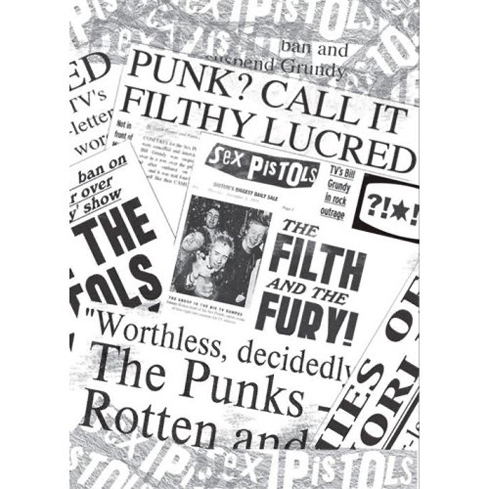 SEX PISTOLS セックスピストルズ - NEWSPAPER / ポストカード・レター 【公式 / オフィシャル】