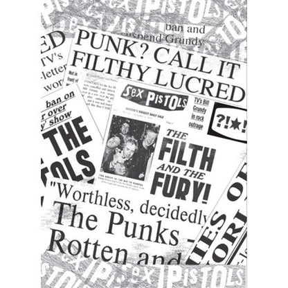 SEX PISTOLS セックスピストルズ - NEWSPAPER / ポストカード・レター 【公式 / オフィシャル】
