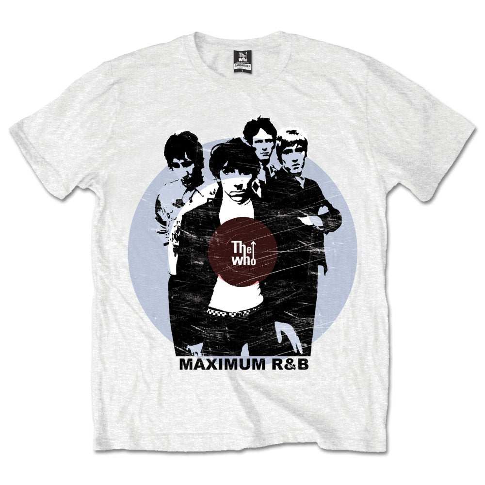 THE WHO ザ・フー (デビュー 60周年 ) - MAXIMUM RHYTHM & BLUES / Tシャツ / メンズ 【公式 / オフィシャル】