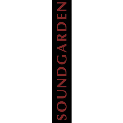 SOUNDGARDEN サウンドガーデン - Logo ギターストラップ（レザー） / ギターストラップ