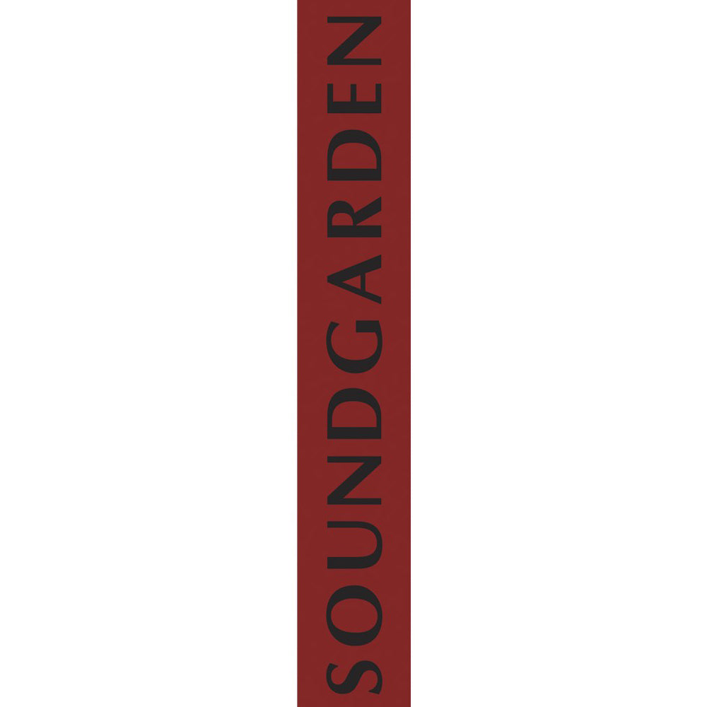 SOUNDGARDEN サウンドガーデン - Logo ギターストラップ（レザー） / ギターストラップ
