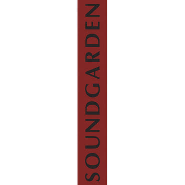 SOUNDGARDEN サウンドガーデン - Logo ギターストラップ（レザー） / ギターストラップ