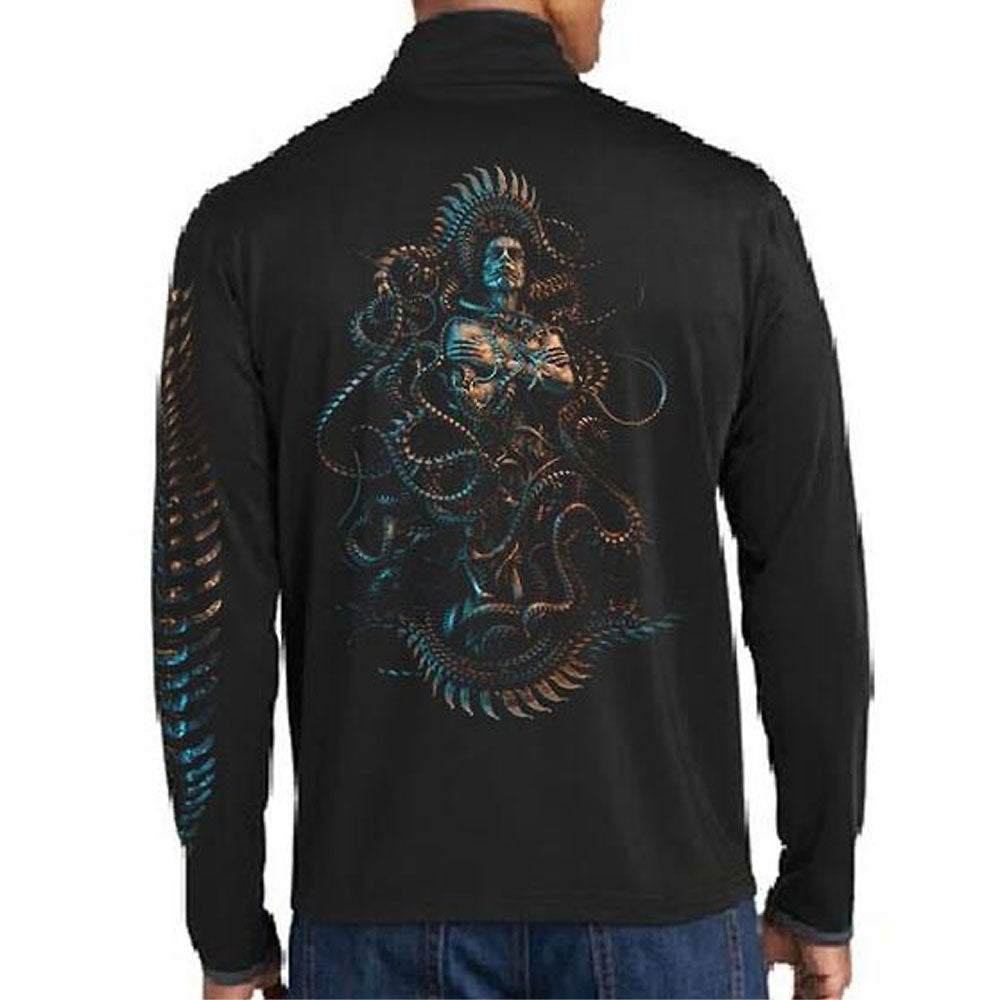 MESHUGGAH メシュガー - EMBROIDERED TRACK JACKET / レア / アウター / メンズ