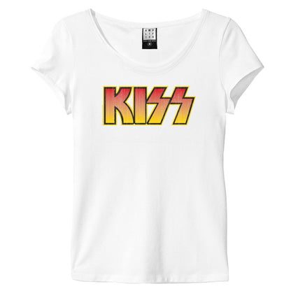 KISS - CLASSIC LOGO DISTRESSED / Amplified（ ブランド ）