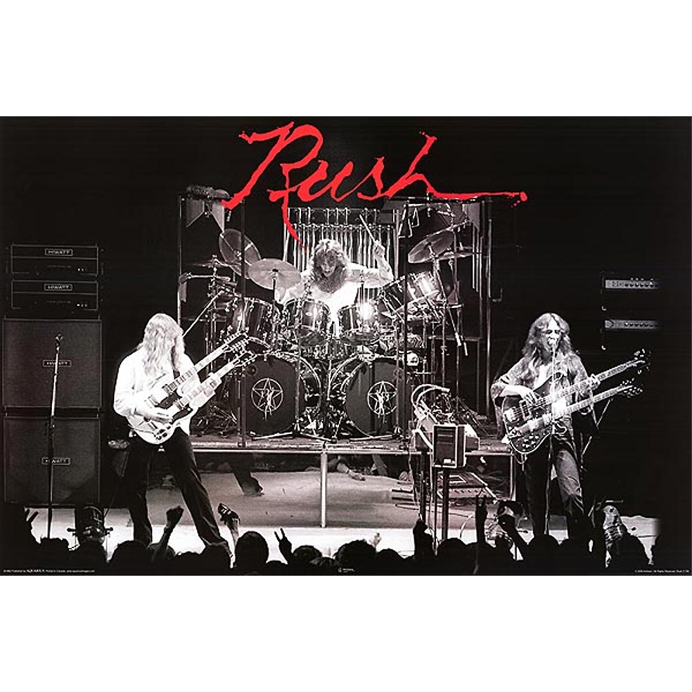 RUSH ラッシュ - HEMISPHERE / ポスター 【公式 / オフィシャル】