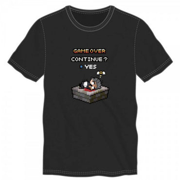 RE:ZERO Re:ゼロから始める異世界生活 - Game Over Continue / Tシャツ / メンズ