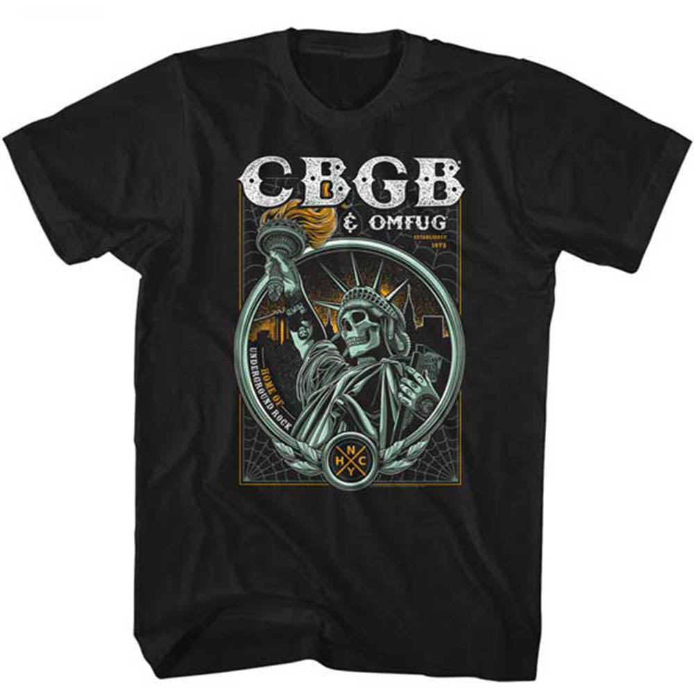 【廃番ラスト販売/特別価格】CBGB シービージービー - ESTABLISHED 73 / Tシャツ / メンズ 【公式 / オフィシャル】